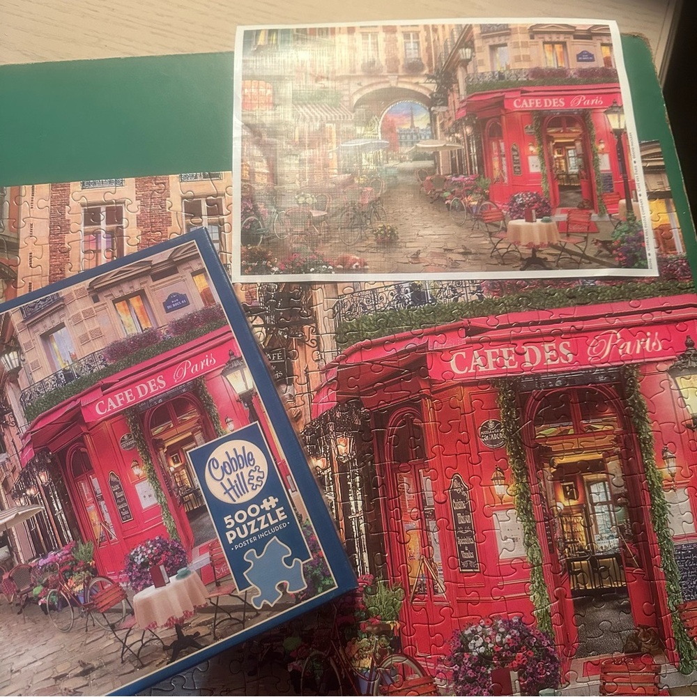 SALE!! 500 piece Paris puzzle